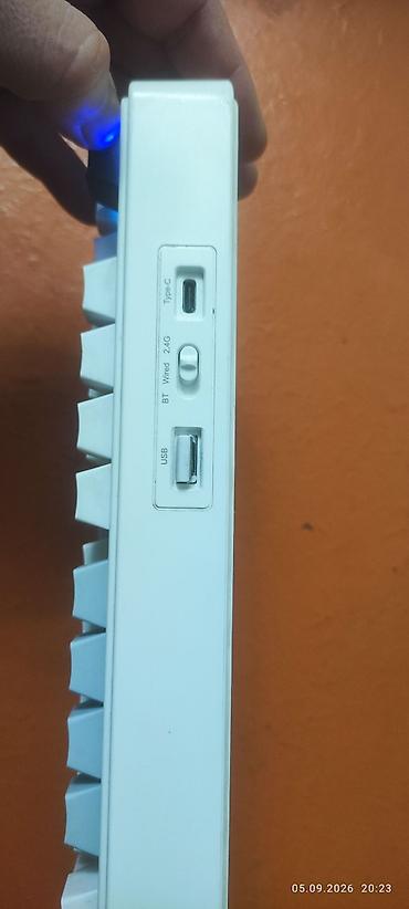 redmi note 4: Клавиатура, Aula, Механическая, Bluetooth, Проводное подключение, Размер: 80% — 5