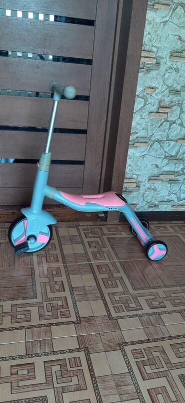trikotaj uşaq pijamaları: Veloscooter az islenib 85 Azne alinib hem velosiped olur hem skutet