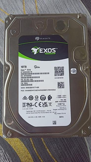 Seagate Exos 7E10 10TB Enterprise HDD - Model: ST10000NM017B (Exos