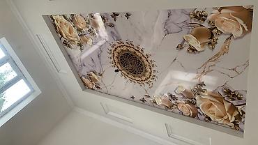 Натяжной потолок: Натяжной потолок Глянцевое, Матовое, 3D потолки Гарантия, Бесплатная консультация, Бесплатный замер — 2