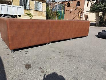 Divanlar: Künc divan, İşlənmiş, Açılmayan, Bazasız, Süni dəri, Çatdırılma yoxdur — 1