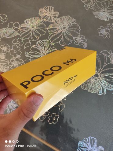 İnformatika: Poco M6, 128 GB, rəng - Qara, Barmaq izi