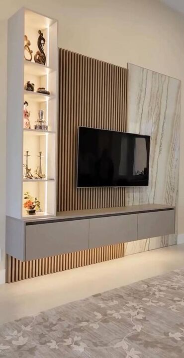 под телевизор: Evinizin görünüşünü yeniləmək vaxtıdır! Modern və funksional TV