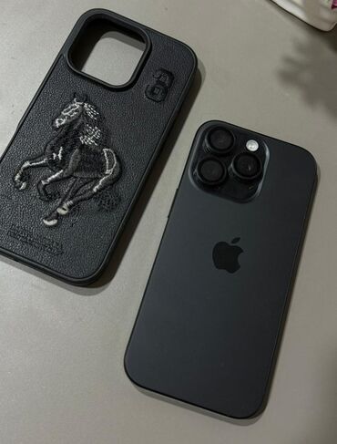 айыон 14 про: IPhone 16 Pro, Б/у, 256 ГБ, Черный, Чехол, 100 %