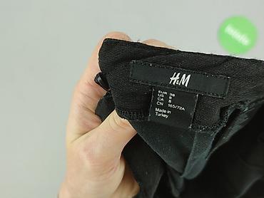 czarne botki: H&M, Spódnica damska, rozmiar M — 4