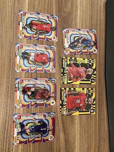 Panini Adrenalyn XL kolleksiya kartları seti goldenler 15, limitedler