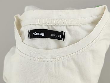 sinsay mom: Sinsay, T-shirt damski, rozmiar M — 4