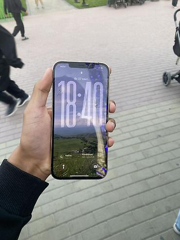 iphone 10 бу: IPhone 12 Pro Max, Б/у, 128 ГБ, Matte Gold, Чехол, Коробка — 4