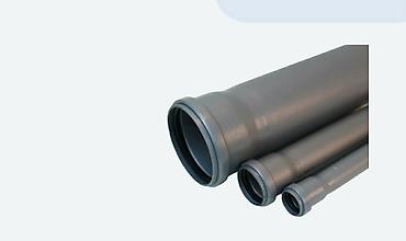 Трубы для канализации: Труба для канализации Материал: Пластик — 2