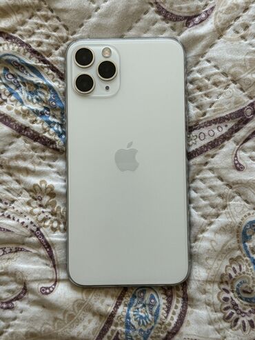 Apple iPhone: IPhone 11 Pro, Б/у, 64 ГБ, Белый