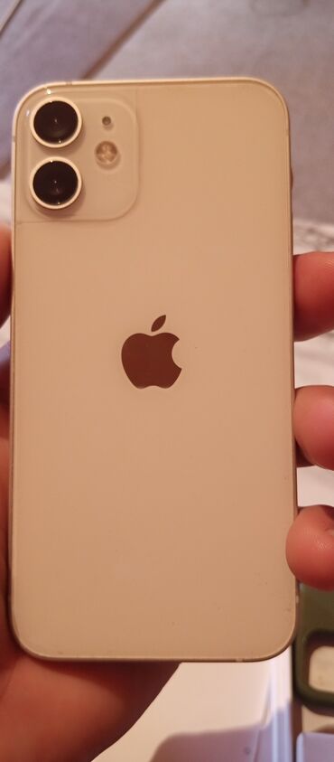 apple 12 mini: IPhone 12 mini, 64 GB, Ağ, Face ID