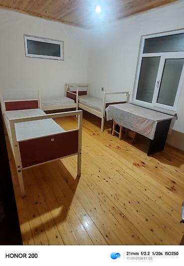 emircanda kiraye evler: Kirayə otaq – yataqxana tipli - 1 otaq, sadə mebel: dəmir çarpayı — 10