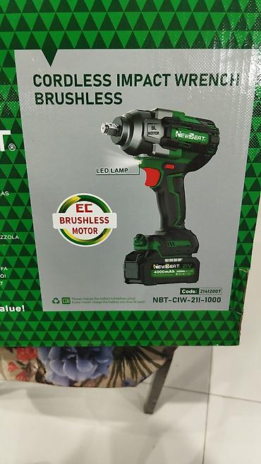 açan: NewBeat simsiz zərbəli гайковёрт (Cordless Impact Wrench Brushless) — 1