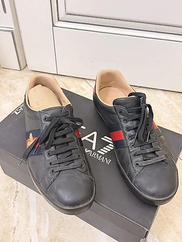 guccı: Məhsul: Kişi ayaqqabısı Brend/model: Gucci Ace tərzində, yanlarda — 1