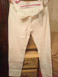 qadın şalvarı: Şalvar, rəng - Ağ