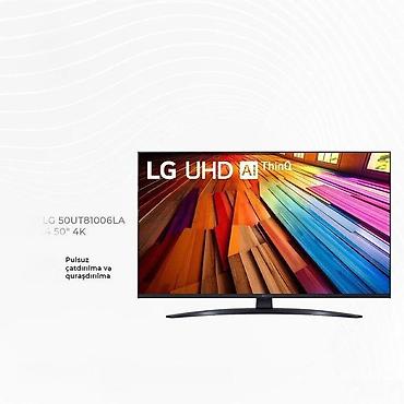 TV və video: Televizor "LG 50UT81006LA 2024 50"4K"LG TV LG 50UT81006LA 2024 QARA — 1