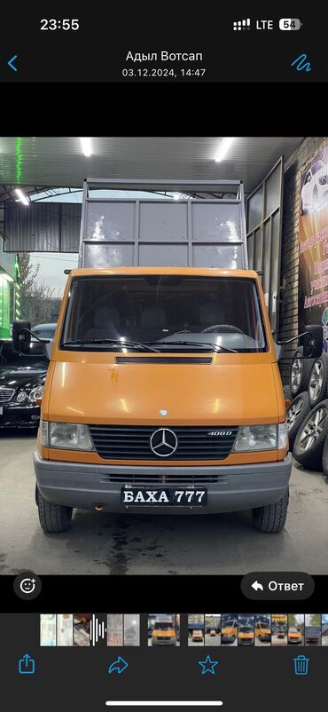 Mercedes-Benz: Mercedes-Benz Sprinter: 1998 г., 2.9 л, Механика, Дизель, Фургон