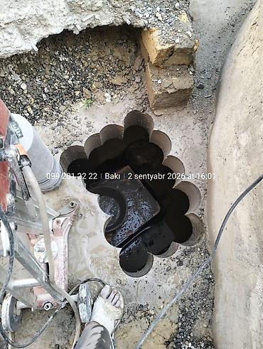 elektrik iş: Beton kəsimi:050-220-08-78 diamond karotla deşik açma xidməti - — 10