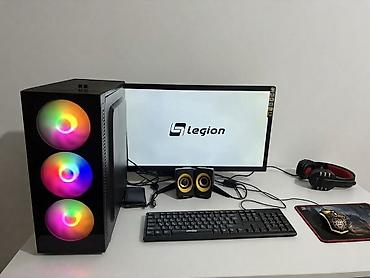 yeni modem: RGB işıqlı masaüstü /iş stansiyası komplekti - Sistem bloku: Ön — 1