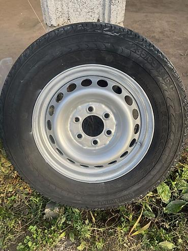 Дисктер: Дөңгөлөктөр монтажда 235 / 65 / R 16, Жай, Колдонулган, Камдык, Жеңил коммерциялык транспорт (C/LT), Темир, тешиктери - 5 — 3