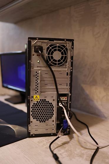 Masaüstü kompüterlər və iş stansiyaları: Yığma kompüter: Prosessor-Intel Dual Core E5800 3.2 GHz LGA 775 — 11