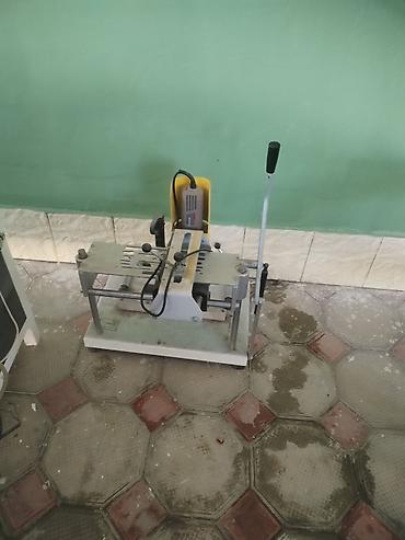 Pres aparatları: PLASTMAK MACHINE – PVC/Alüminium profillər üçün iki başlı künc presi — 7