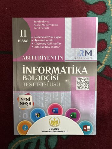 ipg informatika: Informatika bələdçisi test toplusu Tamamilə təzədir (içində sadəcə ad