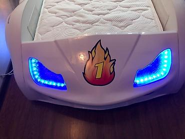 Детские односпальные кровати: Кровать - машина. Детская / подростковая. Есть пульт управления, с at lalafo.kg — 12 Детские односпальные кровати: Кровать - машина. Детская / подростковая. Есть пульт управления, с — 12