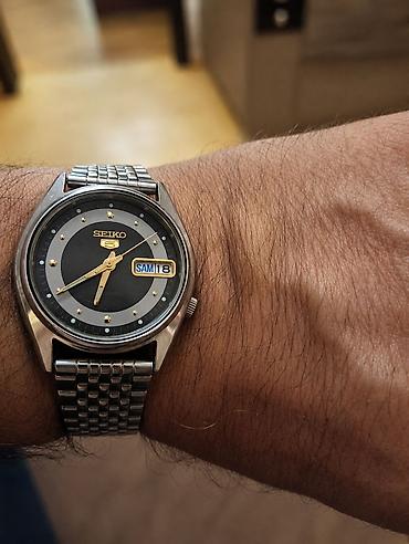 vivant samra: Seiko 5 qol saatı - Korpus və qolbaq: tam paslanmayan polad, klassik — 1