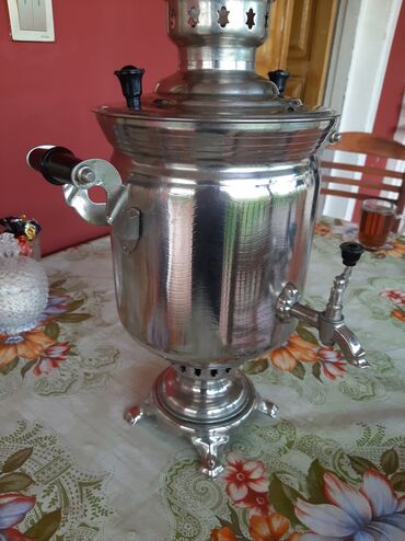 купить зеркало в баку: İşlənmiş Od Samovar, 5 l, Pulsuz çatdırılma