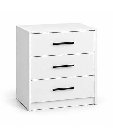 kohnə əsya: Minimalist üslubda ağ komod təqdim olunur. Model düz xətli, sadə və — 4