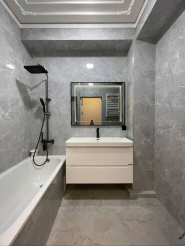 квартира керек дордойдон: 2 комнаты, 55 м², Элитка, 8 этаж, Дизайнерский ремонт