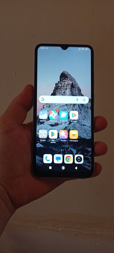 говорящий телефон fly: Redmi 12C, 128 GB, Barmaq izi