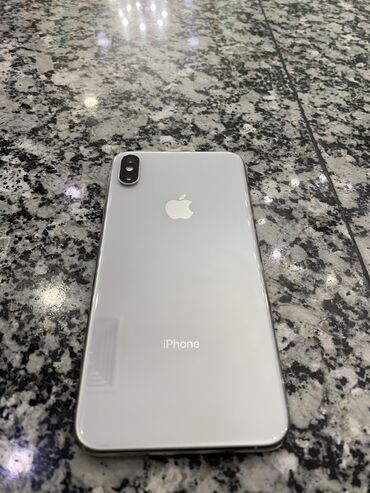 Apple iPhone: IPhone Xs Max, Скидка 10%, Б/у, 256 ГБ, White Titanium