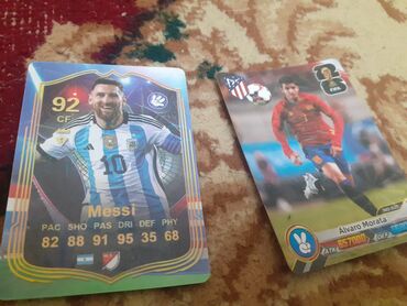 Kolleksiya kartları: Futbol kolleksiya kartları dəsti - Müxtəlif dizaynlarda, rəngli və — 4