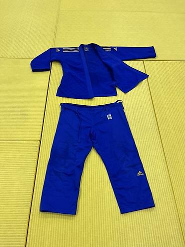 адидас баку: Adidas mavi judo gi (kimono) – üst və şalvar komplekti Əla vəzyəttədir — 2