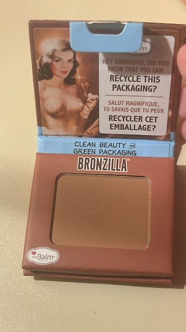 jev cosmetics: Bir defe istifade olunub TheBalm Bronzilla – bronzer, kontur və kölgə — 2