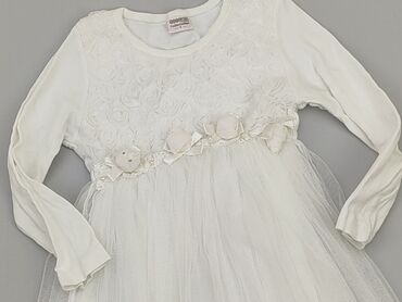 rozkloszowana sukienka: Dress, 4-5 years, 104-110 cm, condition - Good