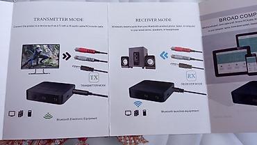 Audio: Универсальный стереофонический Bluetooth-приемник-передатчик 2-в-1 с — 7