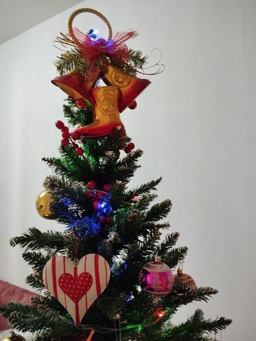 Yeni il ağacları: Yolka, təzə, hündürlük 130 sm. Sumqayit — 2