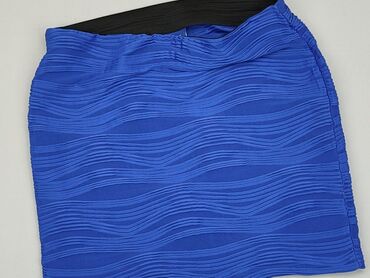 spódnice plisowane niebieska: Spódnica, Janina, XL, stan - Bardzo dobry