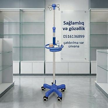 esa: Sistem ştativi – təkərli, hündürlüyü tənzimlənən model.çatdirilma var — 1