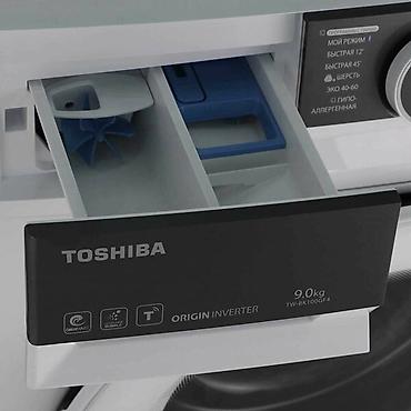 60: Стиральная машина автомат, Новый, Toshiba, До 9 кг, Фронтальная, Рассрочка — 3