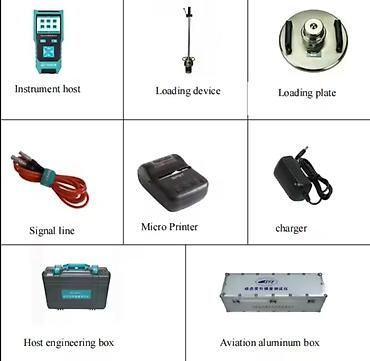Инструменты: Torpaq deflektometri Model: GTJ-EVD Dinamik deformasiya modul test — 4