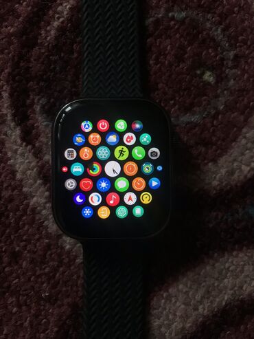 фитнес часы: Apple Watch hk9pro Полу оригинал Работает очень плавно, зарядка