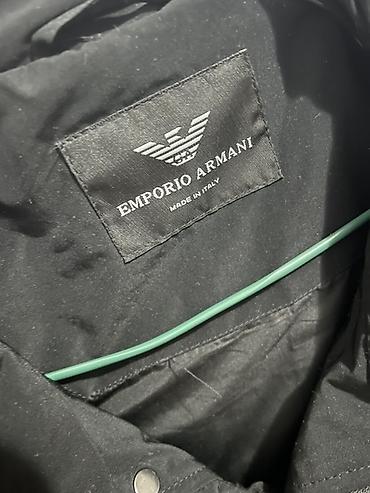 Куртки: Мужская куртка, L, XL, 2XL, Emporio Armani, Б/у, цвет - Черный, Самовывоз, Платная доставка — 2