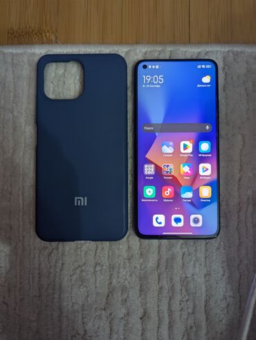 куплю нерабочий ноутбук в бишкеке: Xiaomi, Mi 11 Lite, Б/у, 128 ГБ, цвет - Голубой, 2 SIM, 1 SIM