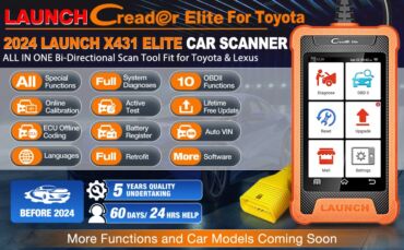 Alati za automobile: Novo - LAUNCH X431 Creader Elite Toyota Lexus OBD2 31+ Reset — 9