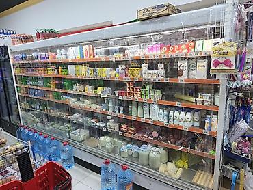 kolbasa dolduran: Sərin vitrinli soyuducu stend – supermarket və mağazalar üçün - Tip — 1