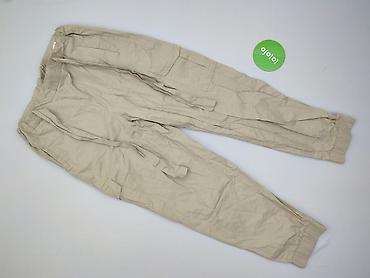 camel kolor: Sinsay, Spodnie cargo damskie, rozmiar M — 2